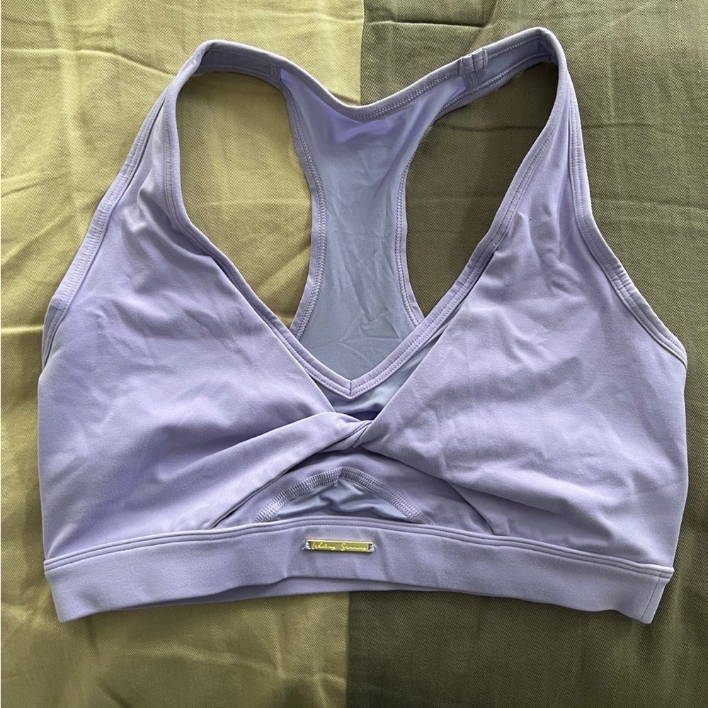 Whitney Simmons x Gymshark Wildflower Purple Sports Bra Size XS/S